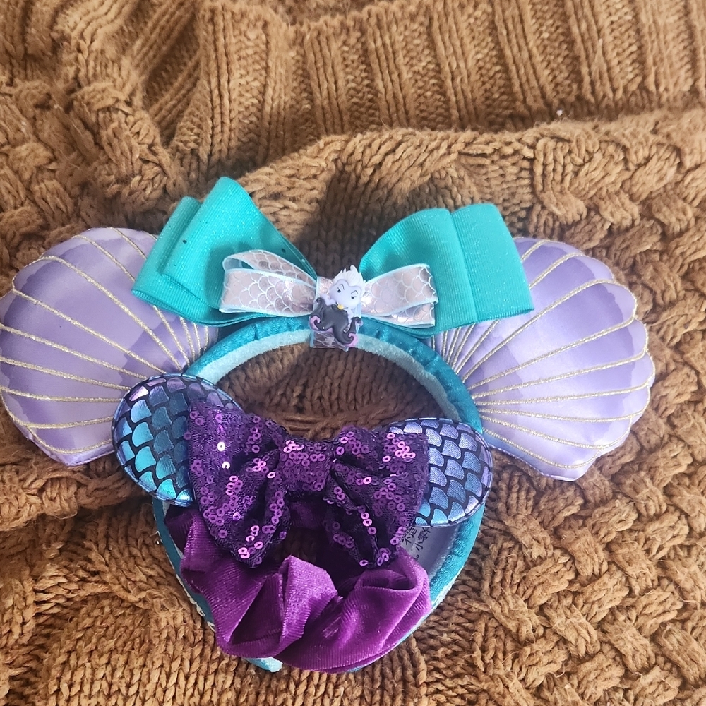 Disney Teal and Purple Mermaid Hair Accessory